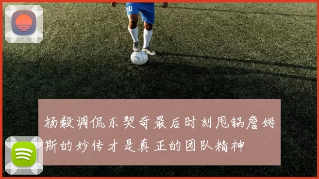 杨毅调侃东契奇最后时刻甩锅詹姆斯的妙传才是真正的团队精神